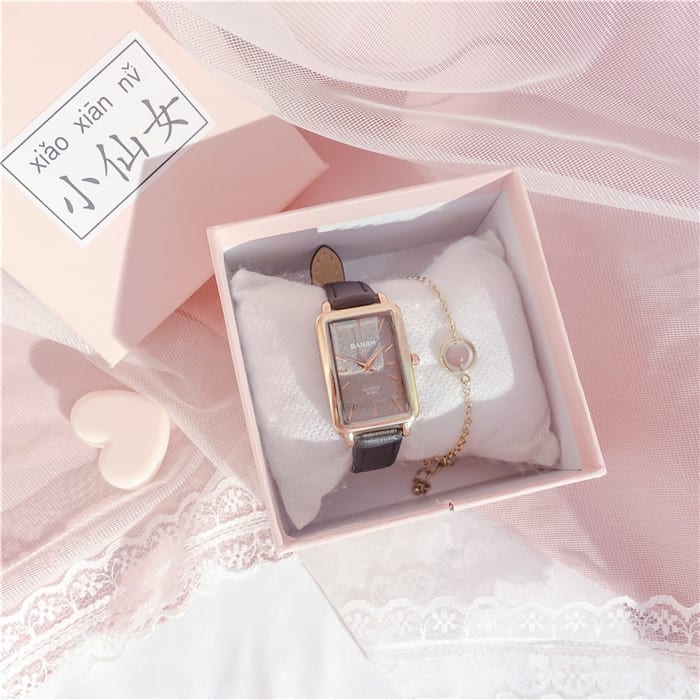 Student Korean Version Of Simple Ladies Small Exquisite Temperament Fashion Watch view 6
