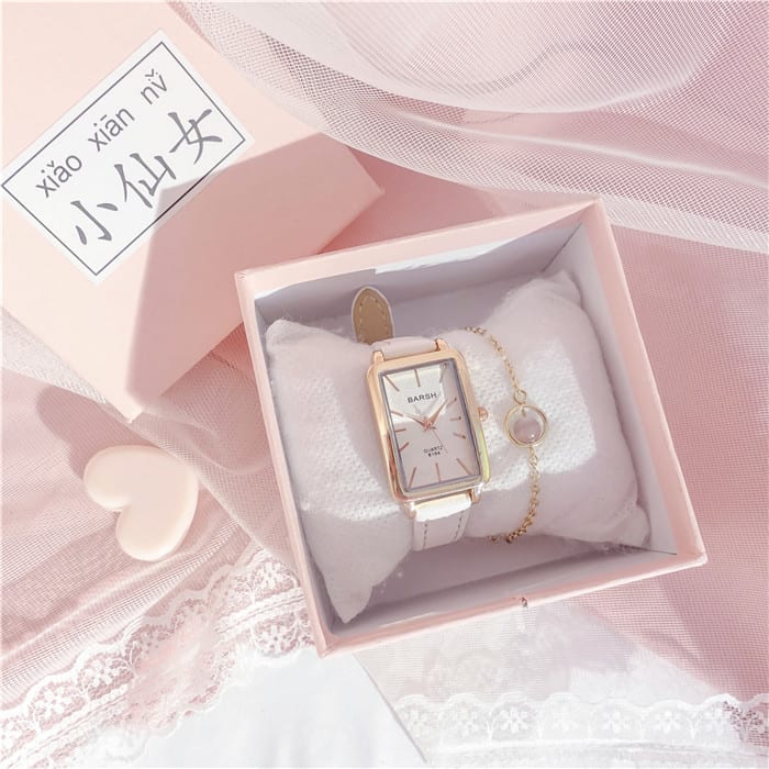 Student Korean Version Of Simple Ladies Small Exquisite Temperament Fashion Watch view 4