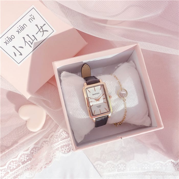 Student Korean Version Of Simple Ladies Small Exquisite Temperament Fashion Watch view 2