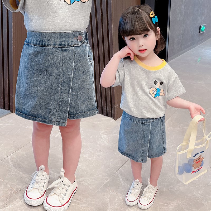 Korean Style Personality Virgin Denim Shorts view 2