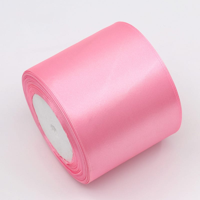 8CM Wide Ribbon Silk Colored Ribbons Wedding Supplies view 8