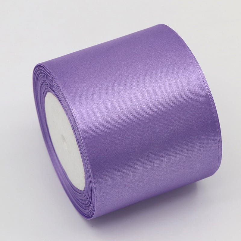 8CM Wide Ribbon Silk Colored Ribbons Wedding Supplies view 17