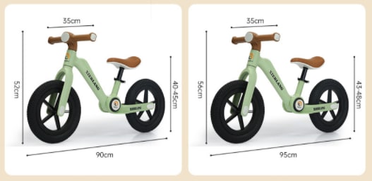 Children's Pedal-free Balance Foldable Kids Balance Bike view 6