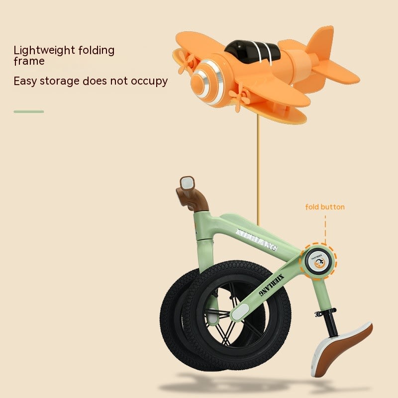 Children's Pedal-free Balance Foldable Kids Balance Bike view 13