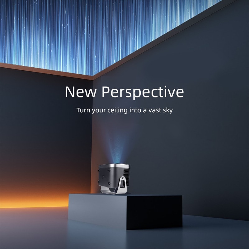 Home HD Portable Projector With Bracket view 8