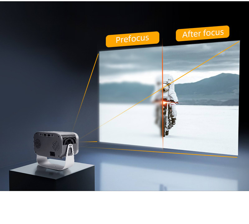 Home HD Portable Projector With Bracket view 6