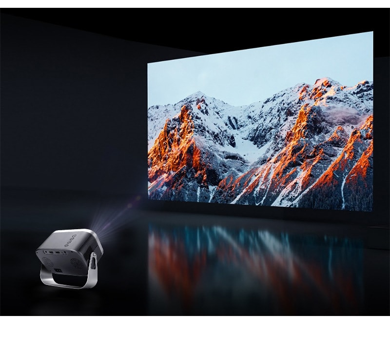 Home HD Portable Projector With Bracket view 7