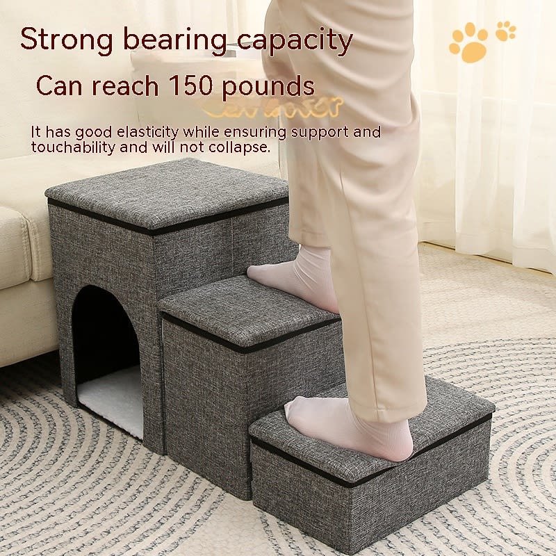 Pet Ladder Dogs And Cats Step Foldable view 8