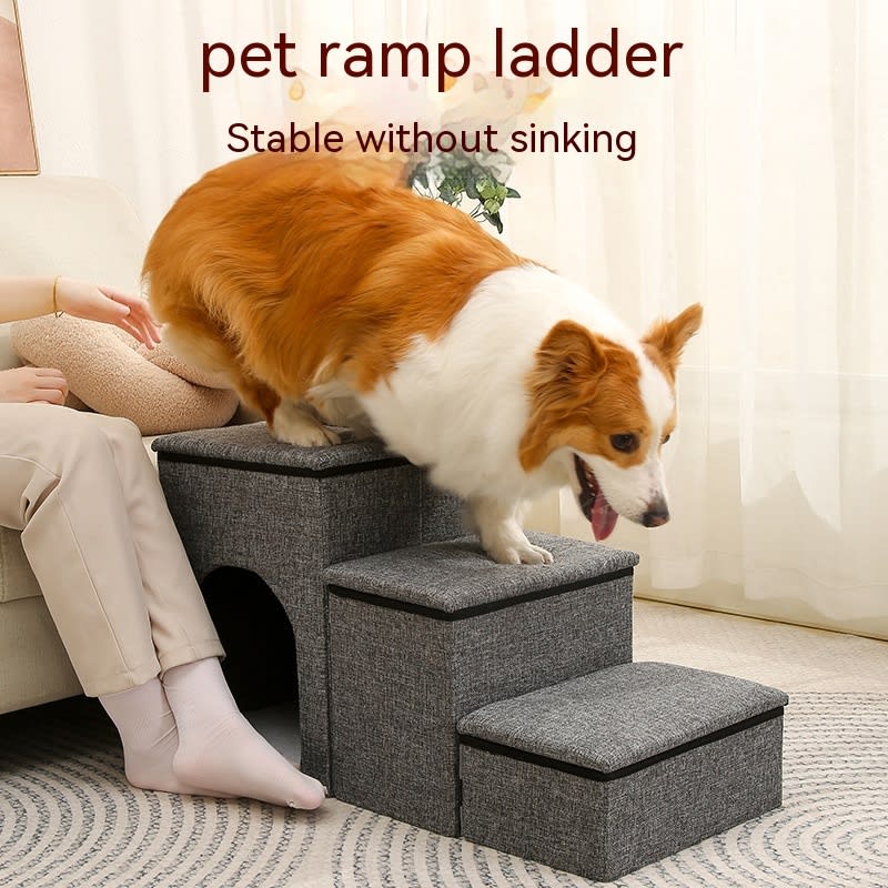 Pet Ladder Dogs And Cats Step Foldable view 5