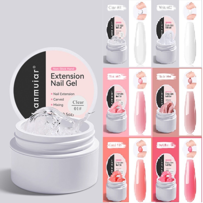 Non-stick Hand Pinch Shaping UV Nail Extension view 22