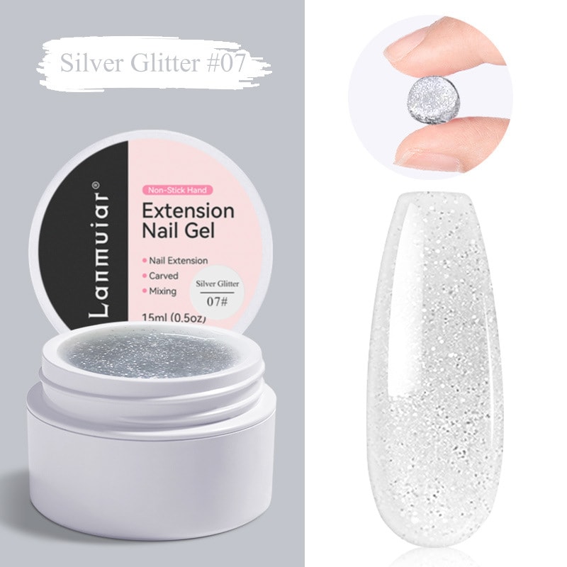 Non-stick Hand Pinch Shaping UV Nail Extension view 27