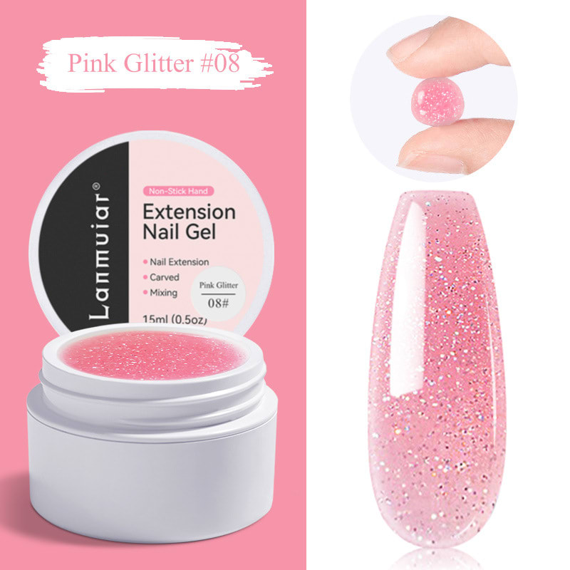 Non-stick Hand Pinch Shaping UV Nail Extension view 10