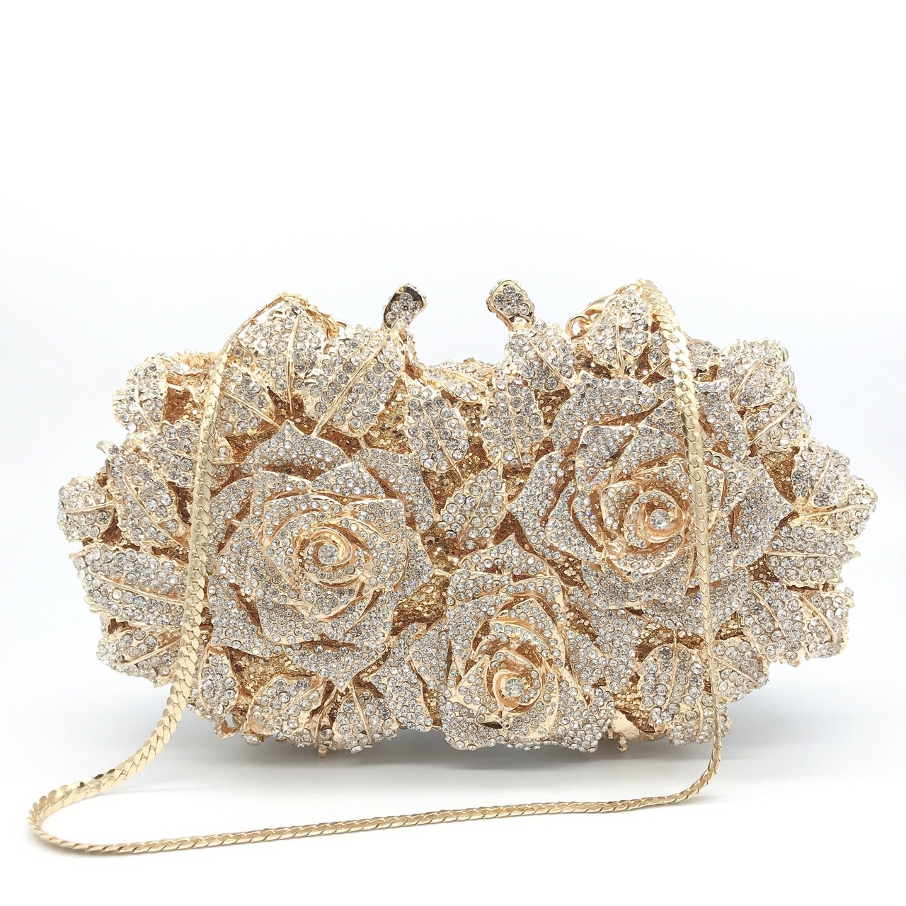 Hollow Rose Diamond Dinner Bag view 3