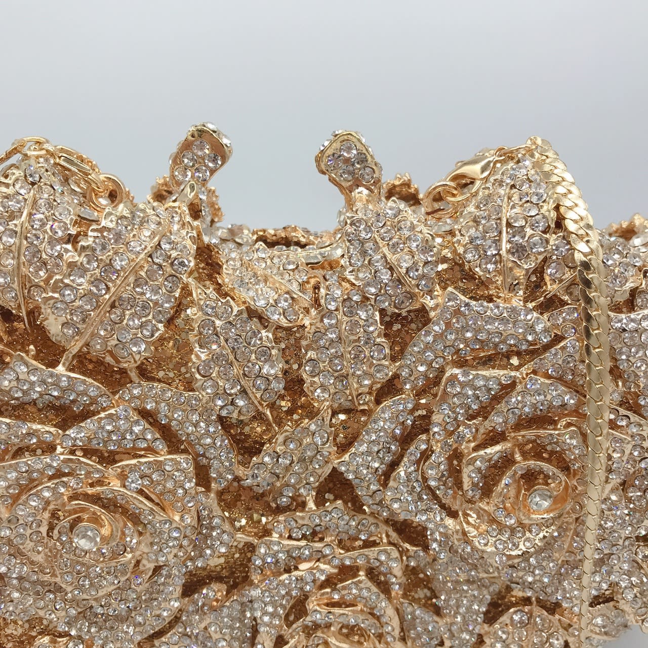Hollow Rose Diamond Dinner Bag view 10
