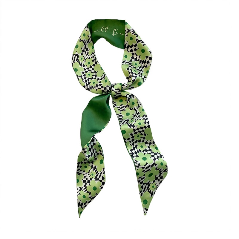 Women's Small Long Ribbon Decorative Scarf Ribbon view 3
