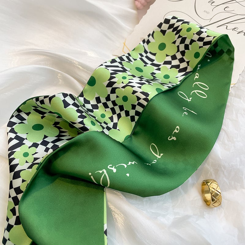 Women's Small Long Ribbon Decorative Scarf Ribbon view 15