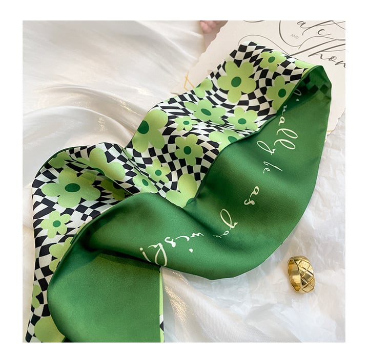 Women's Small Long Ribbon Decorative Scarf Ribbon view 2