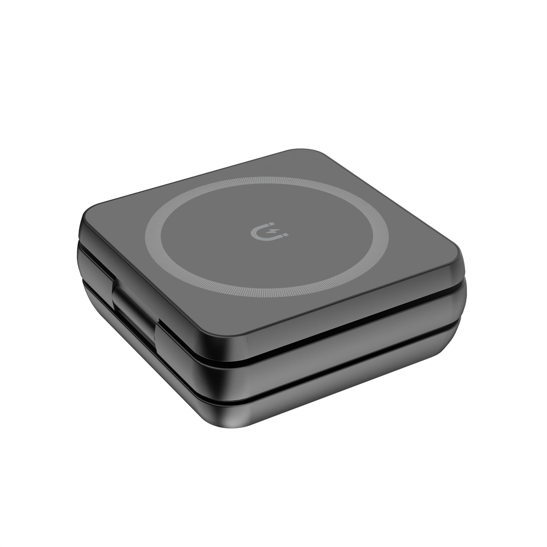 Folding Three-in-one Wireless Charger Portable Magnetic Suction view 5