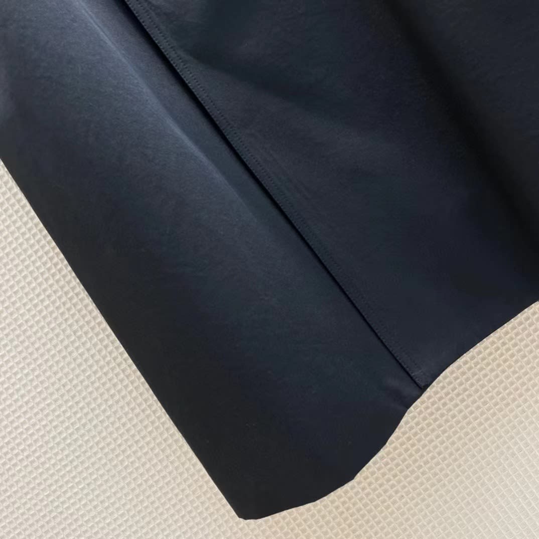 Waist-tight Design Jacquard Lining Trench Coat view 18