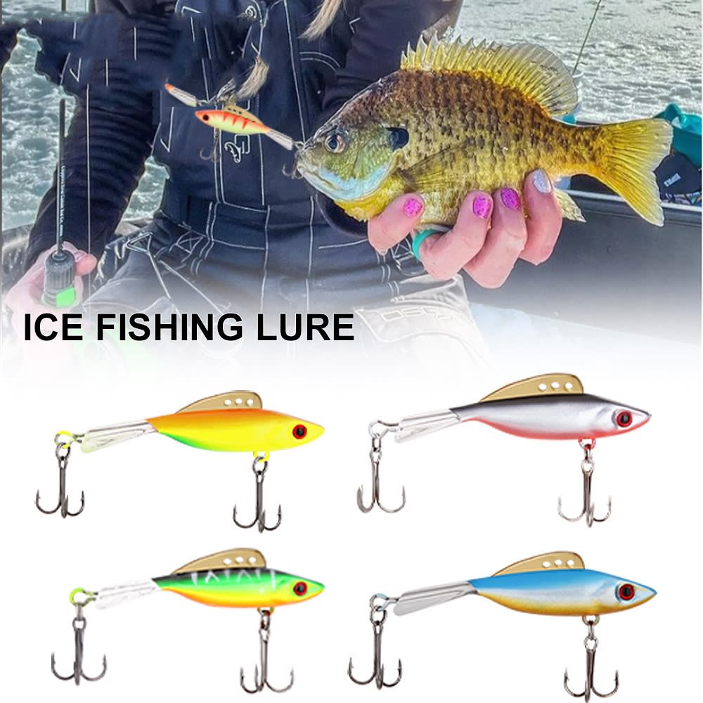 FISHKING Ice Fishing Bait Bait Lure Lure Treble Hook Jig Hook view 5