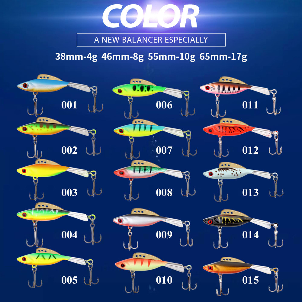 FISHKING Ice Fishing Bait Bait Lure Lure Treble Hook Jig Hook view 3