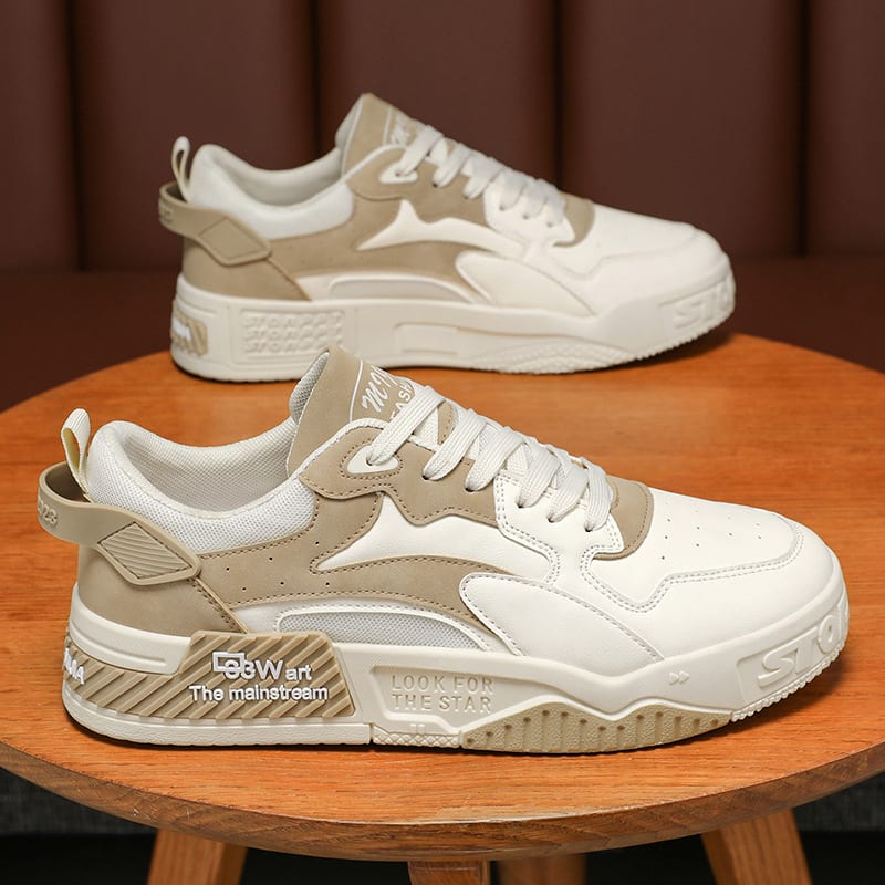 New Breathable White Shoes For Men view 9
