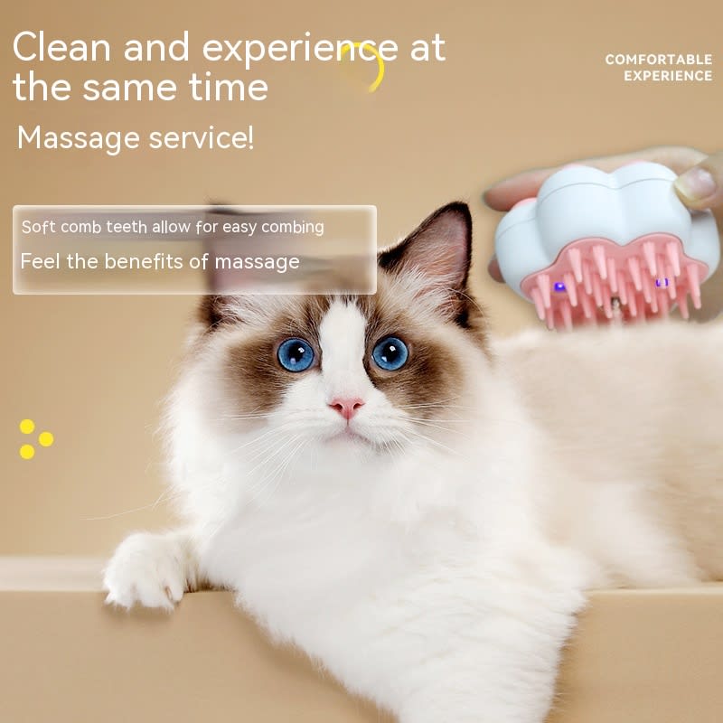 Pet Steam Hair Removal Comb Pet Steam Massage Comb Body Relax And Relieve Fatigue Loose Cat Hair Grooming Comb For Puppy Pet Products view 19