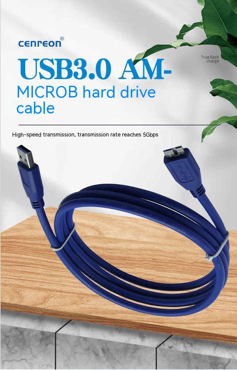 USB30 Transmission Data Cable Mobile Hard Disk Cable view 1