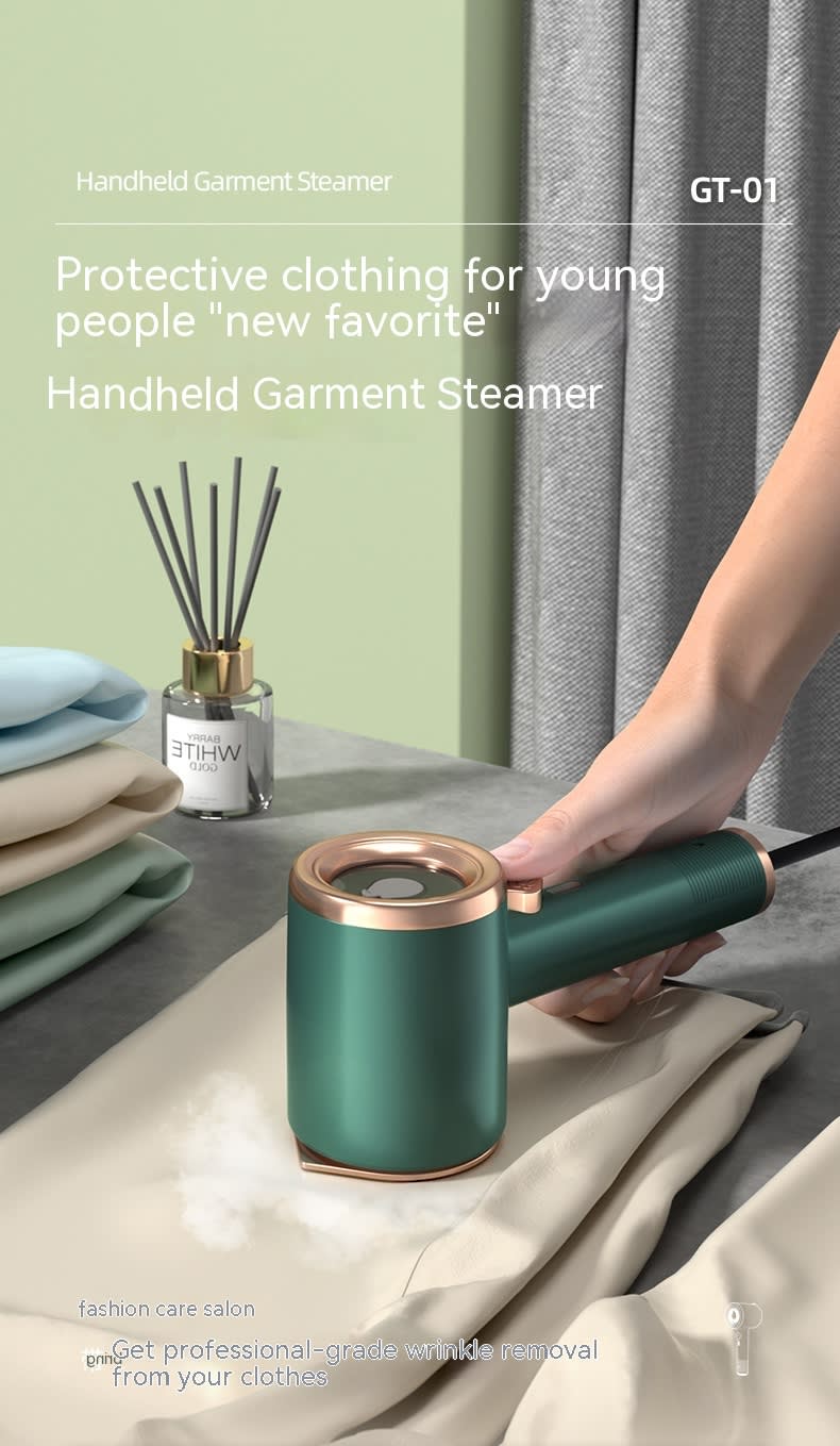 Mini Portable Handheld Garment Steamer Fabric Steam Iron For Clothes Travel Home Appliances Vertical US Plug Ironing Machine view 4