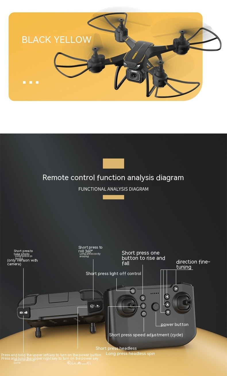 Third-order Remote Control HD Aerial Photography Toy view 15
