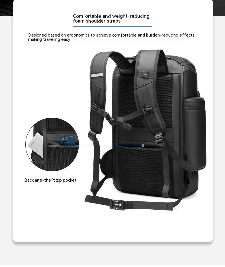 Men's Large Capacity Outdoor Waterproof Backpack view 18