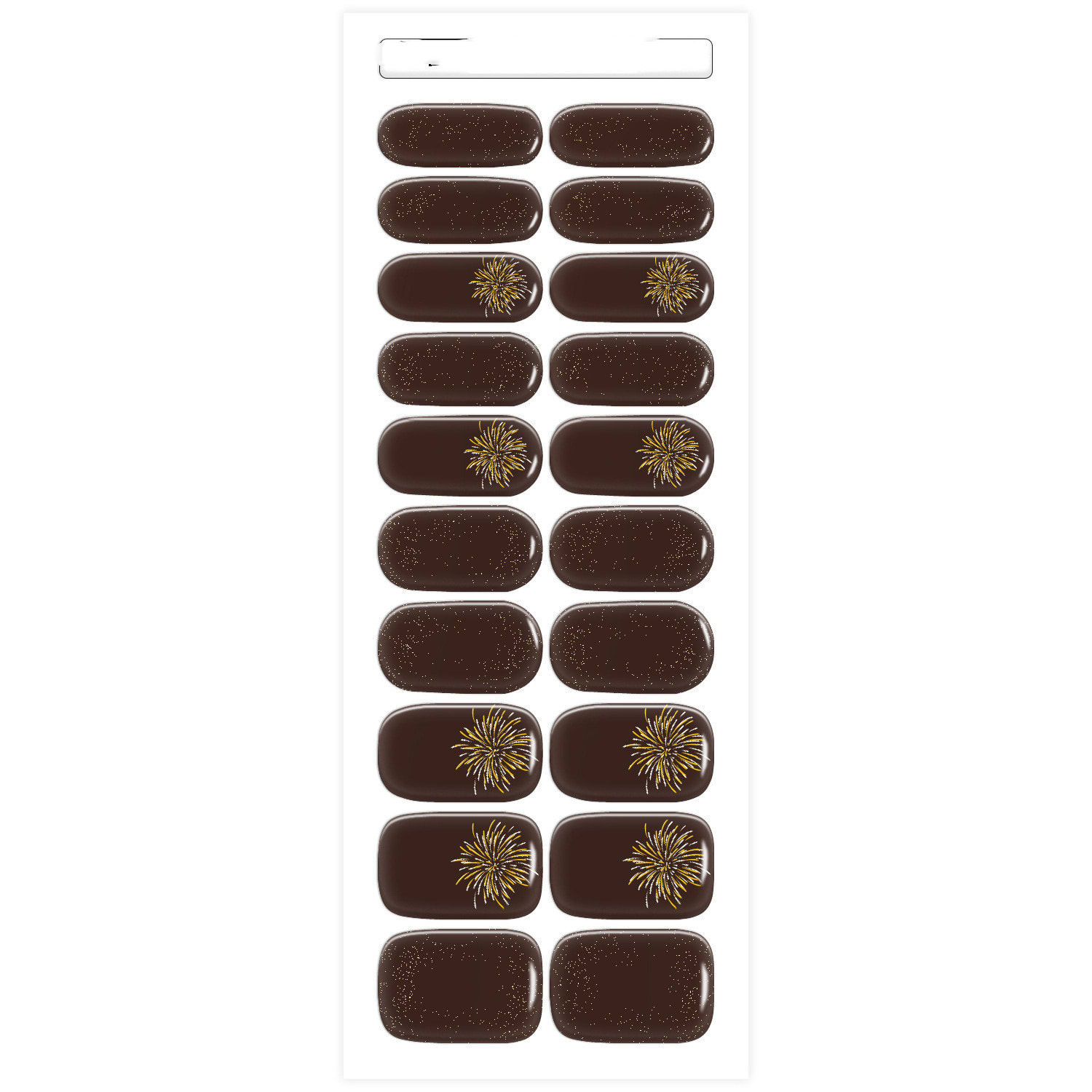 UV Semi-curing Gel Nail Stickers view 12