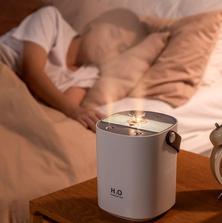 New Dual Spray Mute Portable Humidifier Home Heavy Fog Office Bedroom Air Humidifier view 6