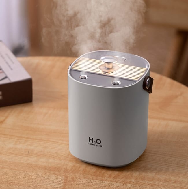 New Dual Spray Mute Portable Humidifier Home Heavy Fog Office Bedroom Air Humidifier view 8