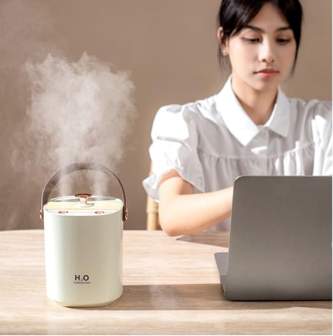 New Dual Spray Mute Portable Humidifier Home Heavy Fog Office Bedroom Air Humidifier view 23