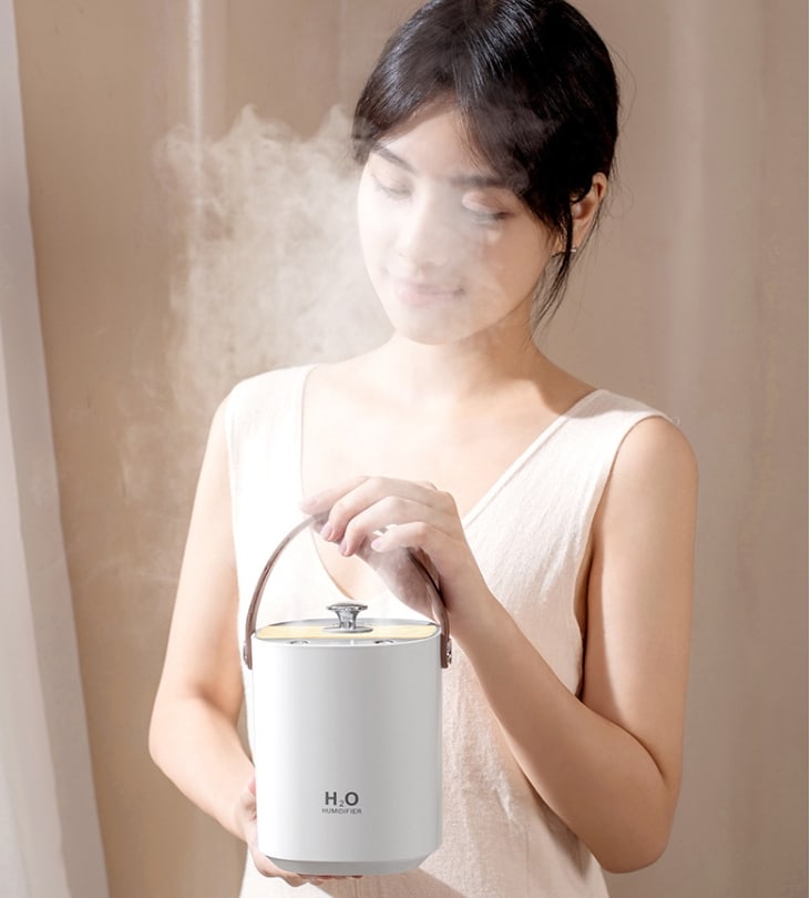 New Dual Spray Mute Portable Humidifier Home Heavy Fog Office Bedroom Air Humidifier view 17