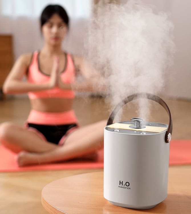 New Dual Spray Mute Portable Humidifier Home Heavy Fog Office Bedroom Air Humidifier view 14