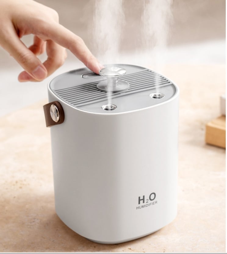 New Dual Spray Mute Portable Humidifier Home Heavy Fog Office Bedroom Air Humidifier view 24