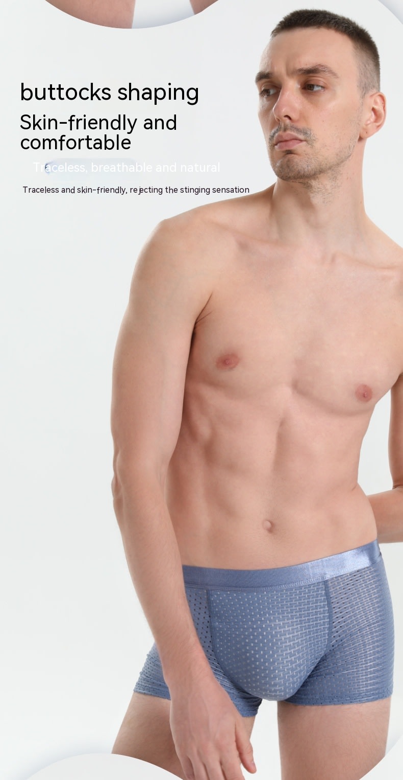 Men's Underwear Latex Sponge Fixed Cushion Hip Lifting view 20