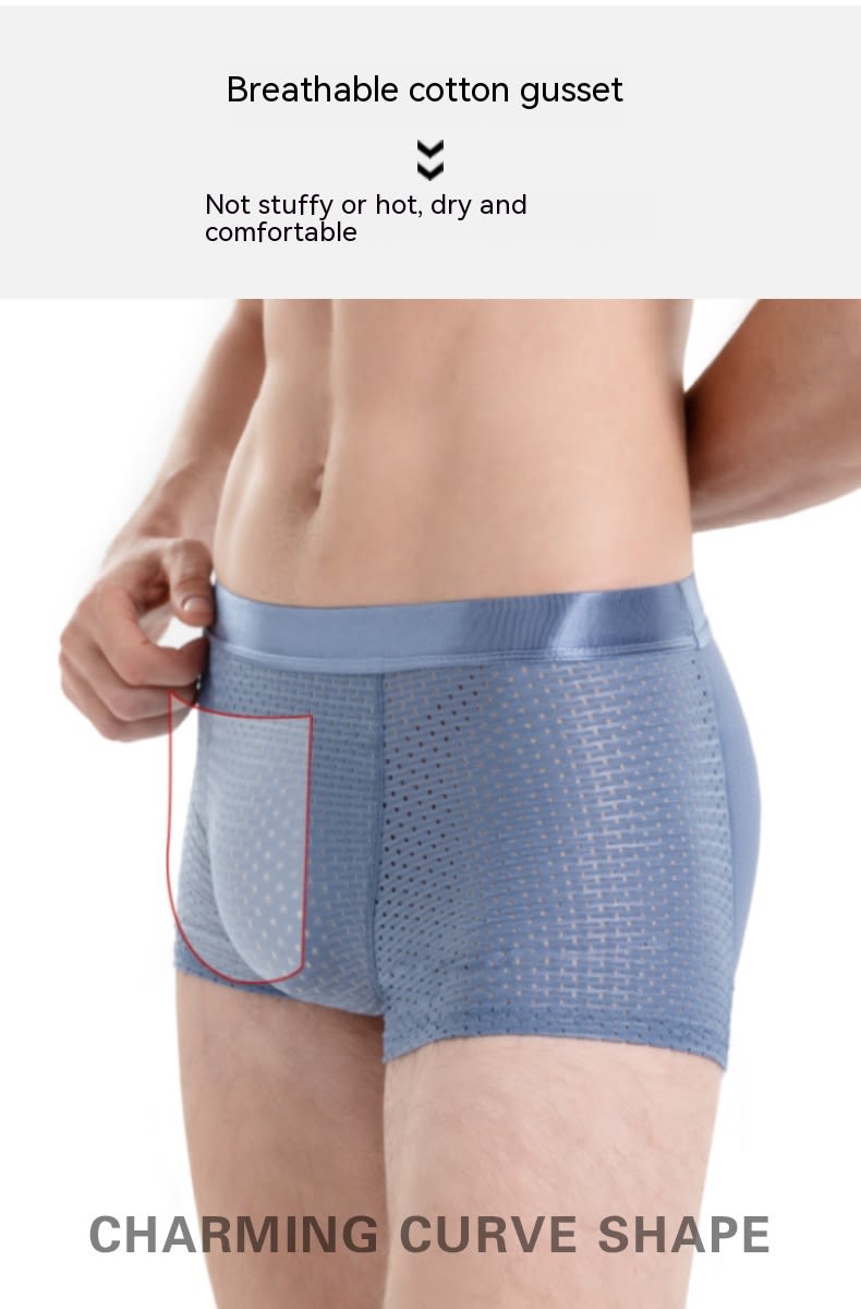 Men's Underwear Latex Sponge Fixed Cushion Hip Lifting view 7