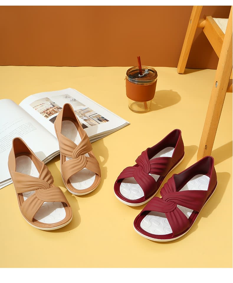 Flat Casual Women's Summer Flat Sandals Slippers view 3