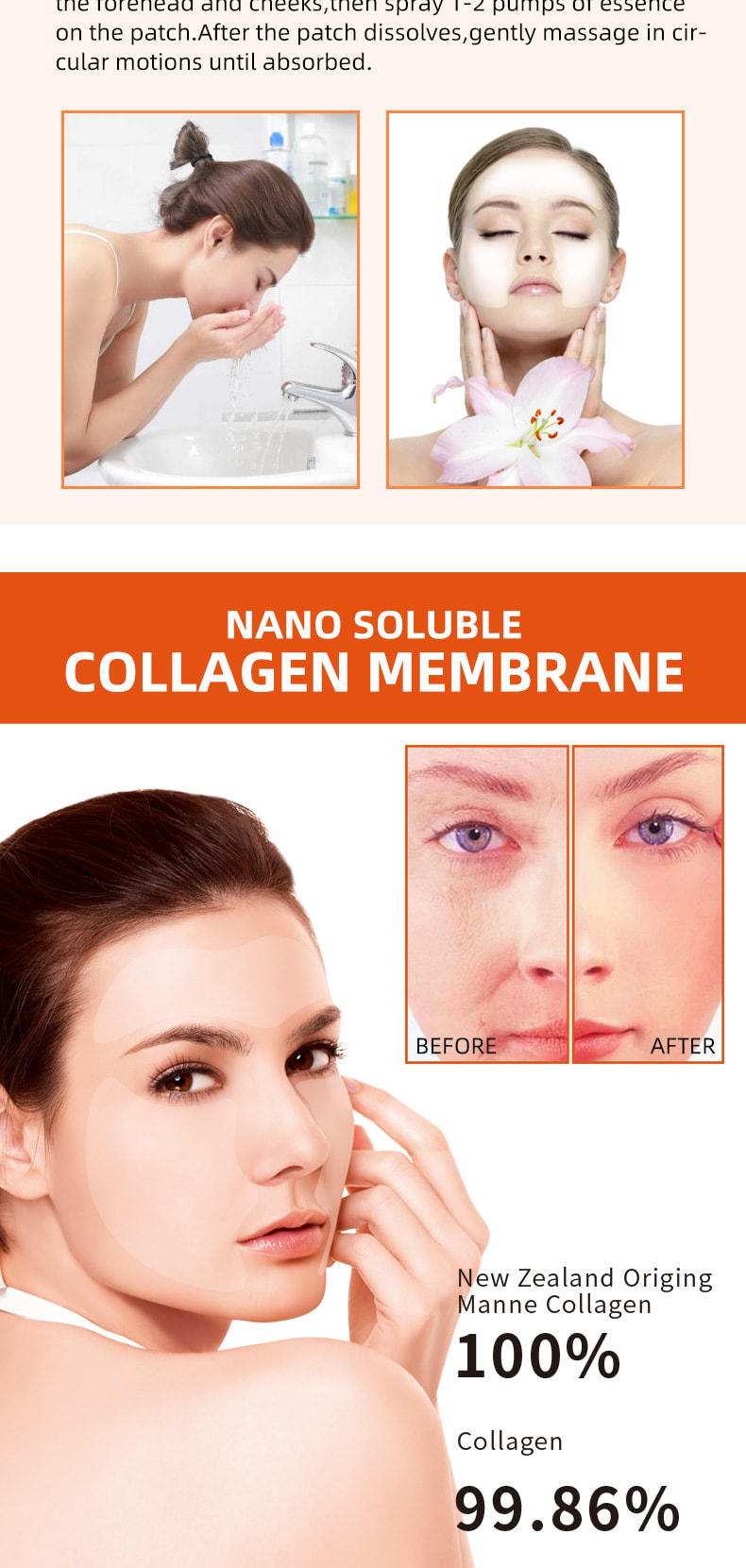 Hydrolyzed Collagen Instant Mask Nano Instant Solution view 6