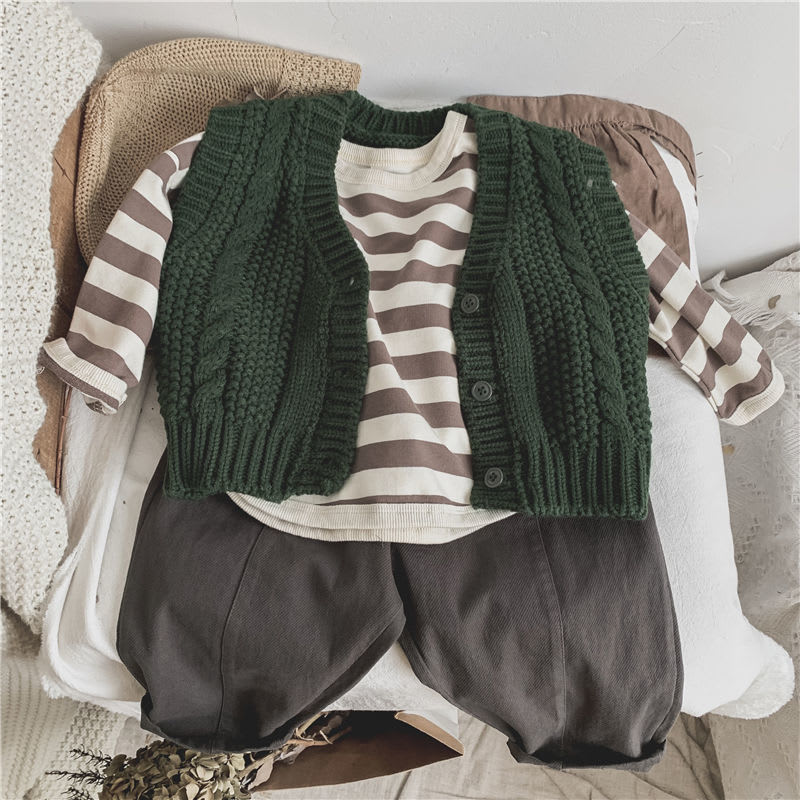 Children's Line-pressing Casual Pants Boys And Girls Baby Pants Spring And Autumn Clothing view 14