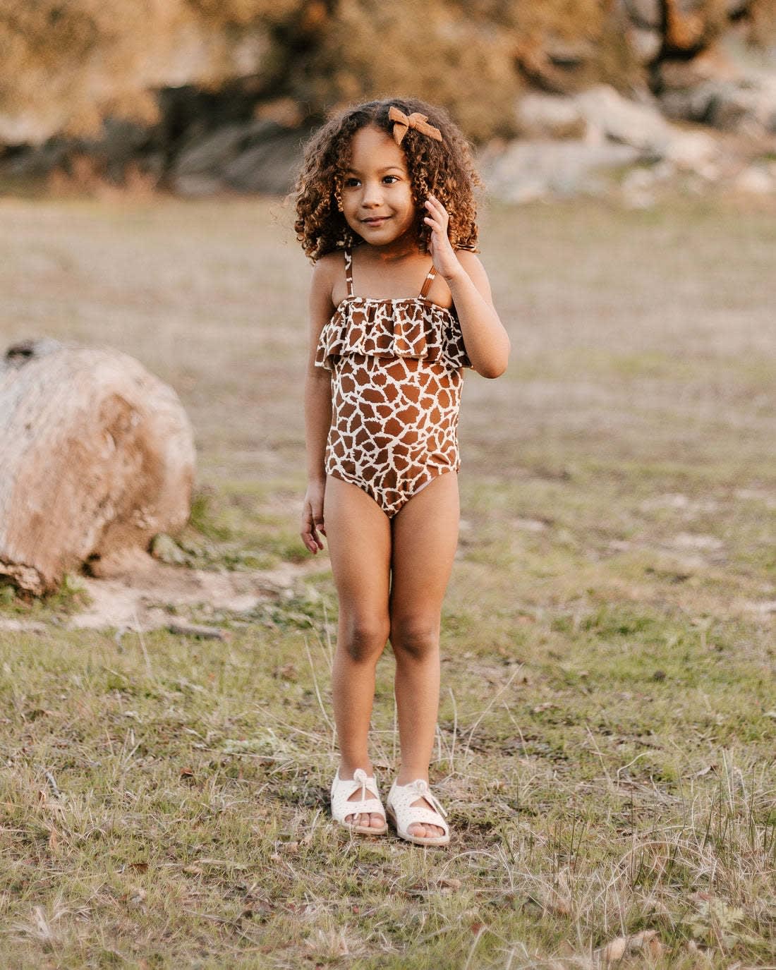 Children's High Elastic Sun Protection Quick-drying One Piece Swimsuit view 23