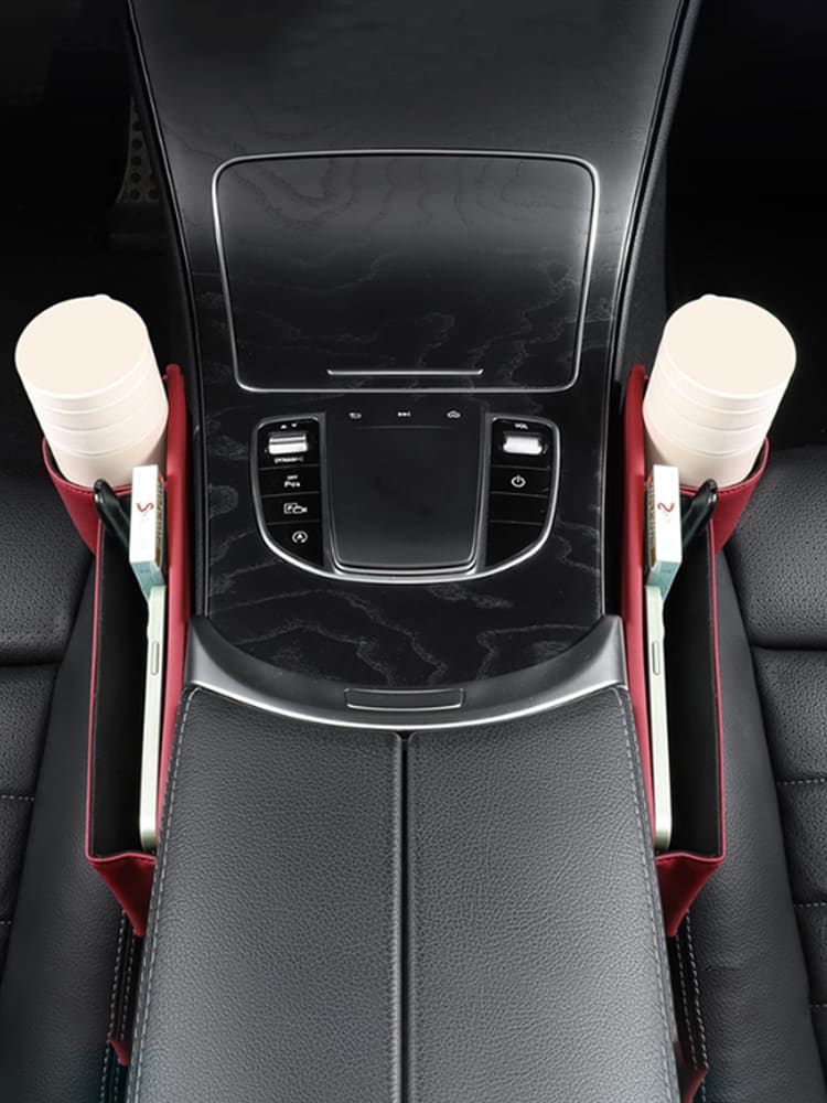 Car Seat Gap Filler Organizer Car Seat Console Organizer For Keys Phones And Sunglasses view 5