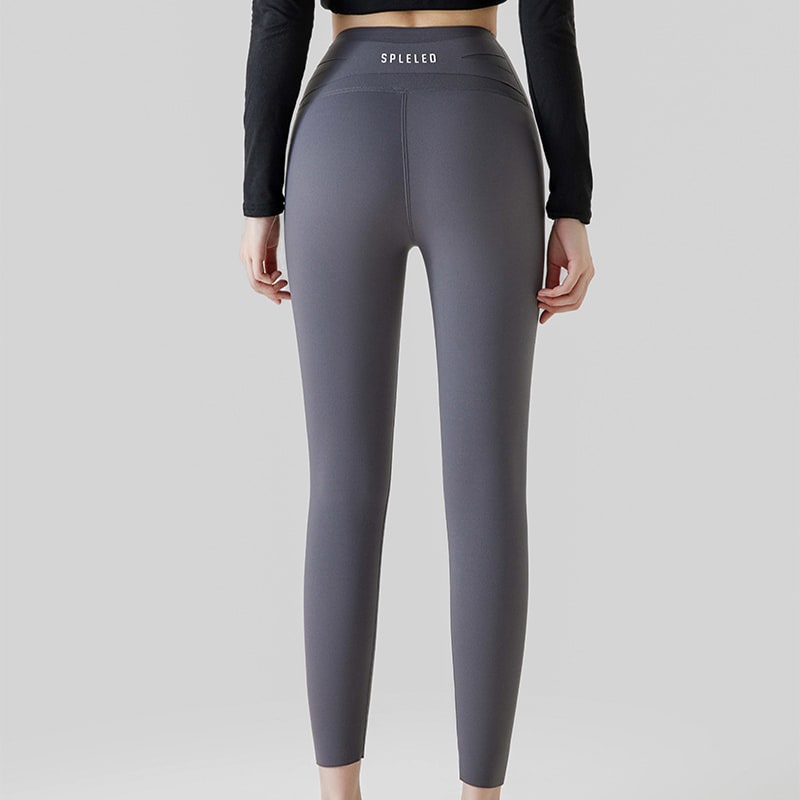 High Waist Cashmere Leggings Winter Warm Solid Plush Pants Fashion Slim Trousers Women Clothing view 7