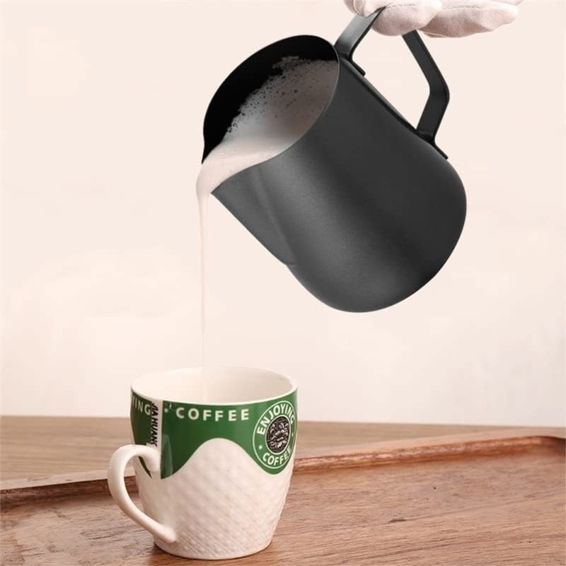 Stainless Steel Milk Frothing Jar, -600 Ml, Matte view 4
