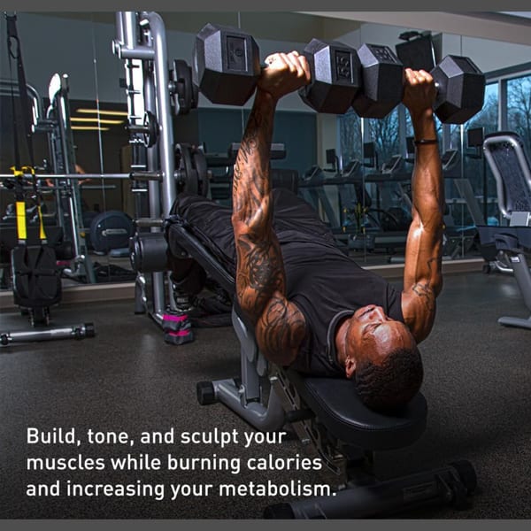 20LB 2 HDRS Rubber Coated Solid Cast Iron Dumbbells, Not Shipped On Weekends view 9