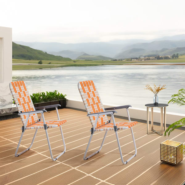 2pcs, Folding Beach Chairs view 14