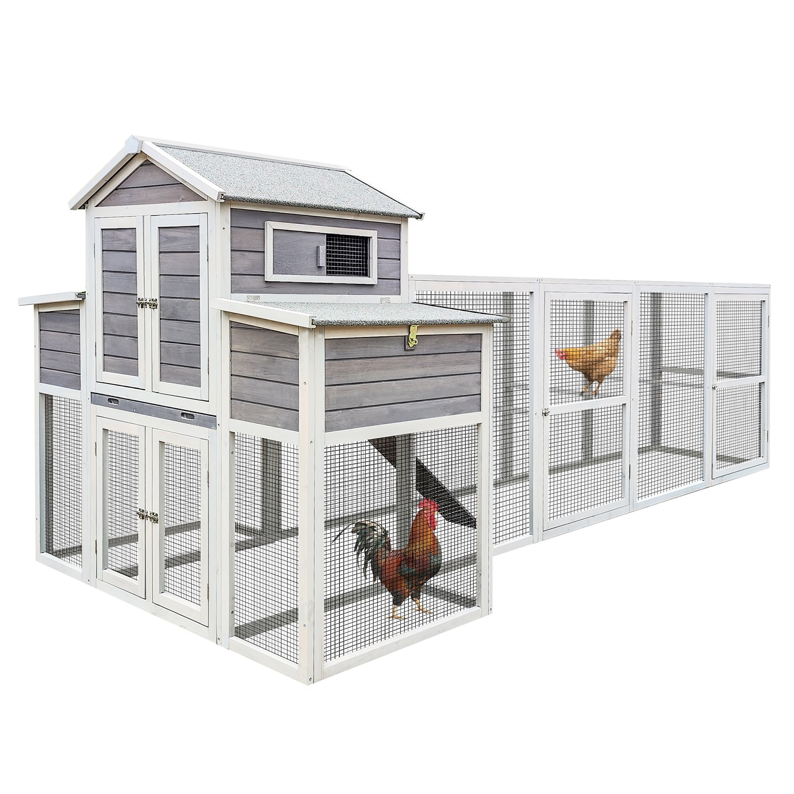 Wooden Chicken Coop view 4